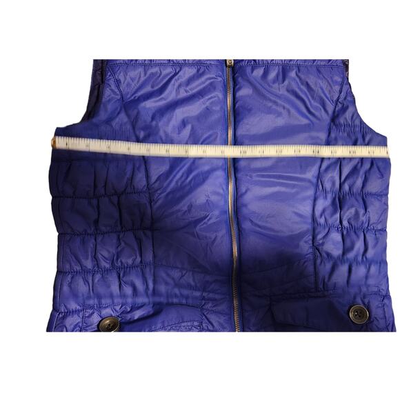 Merrell Opti-Warm Womens Puffer Vest Blue Quilted Sleeveless Jacket Medium - Picture 5 of 11